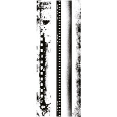Акриловый штамп Film Edges, Kaisercraft, 13х5 см
