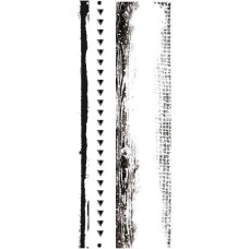 Акриловый штамп Edges от Kaisercraft, 13х5 см