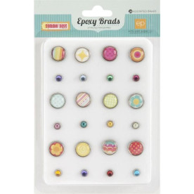 Набор брадсов Summer Days 24 шт от Echo Park