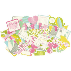 Набор высечек Confetti Collectables, 50 шт от Kaisercraft