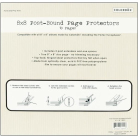 Файл для сторінок 20х20 см від компанії Colorbok, 1 шт