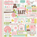Наклейки Bundle Of Joy Girl 30х30 см від Echo Park