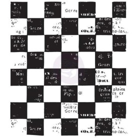 Акриловий штамп Checkered 5,6x6,3 см, Prima