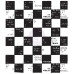 Акриловий штамп Checkered 5,6x6,3 см, Prima