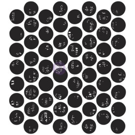 Акриловый штамп Circles 5,6x6,3 см, Prima