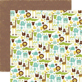 Двосторонній папір It's A Boy! 30х30 см від Echo Park