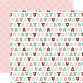 Двосторонній папір Newborn 30х30 см від Echo Park