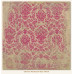 Односторонній скраппапір Pink Damask - Life Stories від My Mind's Eye
