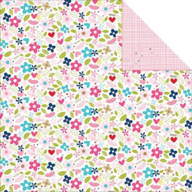 Бумага для скрапбукинга Bouquet Kisses 30х30 см от Bella Blvd