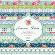 Набор бумаги Tilda - Summer Blues 30х30 см 8 листов от Panduro