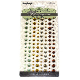 Набір страз на клейовий основі Природні, ScrapBerry's
