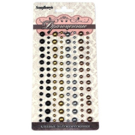 Набор полужемчужин Драгоценные, 120 шт от ScrapBerry's