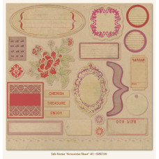 Лист вирубування Accessories Sheet # 2 - Life Stories від My Mind's Eye