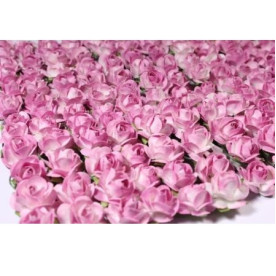 Набор розочек сиреневого цвета, 15 мм, 12 шт от Hobby and You