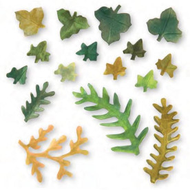 Набор ножей для вырезания Fern & Ivy Leaves от Sizzix