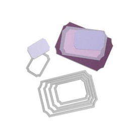 Набор ножей для вырезания Tickets, 5 шт от компании Sizzix