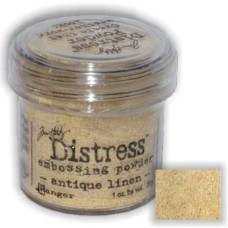 Пудра для ембоссінга Antique Linen від Tim Holtz