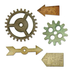 Набор ножей для вырезания All About A Boy, 5 шт от Sizzix