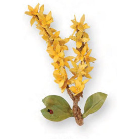 Набор ножей для вырезания Forsythia Flower, 2 шт от Sizzix