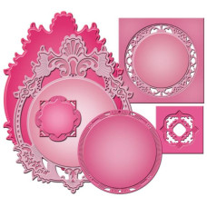 Набор ножей для вырезания и тиснения Gold Majesty Circles от Spellbinders