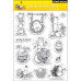 Набір акрилових штампів Garden Friends, 12,5х16,5 см, Penny Black