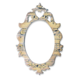 Ніж для вирізання Ornate Frame 2, 12х7 см від компанії Sizzix