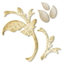 Ніж для вирізання Leaves & Vine, 12х7 см від компанії Sizzix