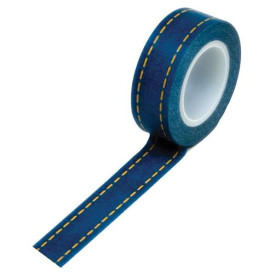 Бумажный скотч Denim 9 м, 15 мм от компании Queen and Co