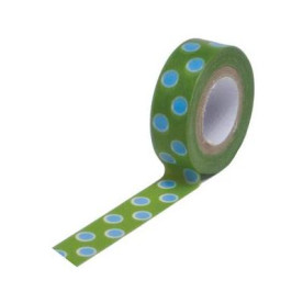 Бумажный скотч Polka Boy 9 м, 15 мм от компании Queen and Co
