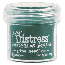 Пудра для ембоссінга Pine Needles від Tim Holtz