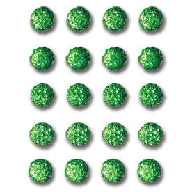 Прикраси зі стразами Light Green Twinkle Goosebumps, 20 шт,  Queen and Co