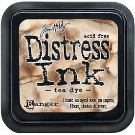 Фарба для Штампінг Distress Pad - Tea Dye від Tim Holtz