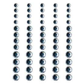 Набор самоклеящихся страз Snowflake, 60 шт от Queen and Co