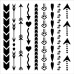 Трафарет Arrows And Hearts, 15х15 см от Crafter's Workshop