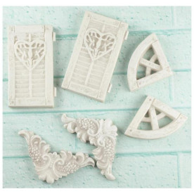 Набір гіпсових прикрас Window Closers 6 шт від Prima