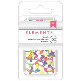 Набір брадс Bright 100 шт від American Crafts
