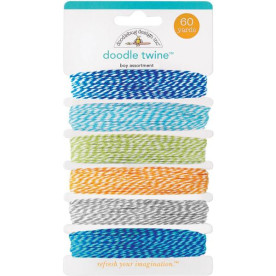 Набор шнурочков Doodle Twine Assortment - Boy, 54 м от Doodlebug