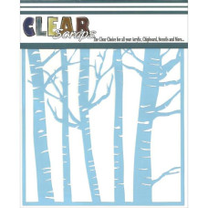 Трафарет для скрапбукінгу Forest 15х15 см від Clear Scraps