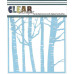 Трафарет для скрапбукінгу Forest 15х15 см від Clear Scraps