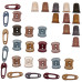 Набор пуговиц Tiny Sewing от Dress It Up, 20 шт