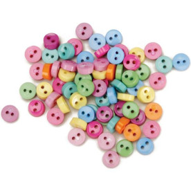 Набор пуговиц Tiny Tropical Buttons от Dress It Up, 40 шт