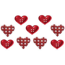 Набор пуговиц Gift Of Love от Dress It Up, 7 шт