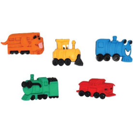 Набор пуговиц Choo Choos от Dress It Up, 5 шт