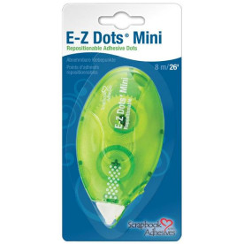 Диспенсер з клейовими точками EZ Dots Mini Runner Repositionable від Scrapbook Adhesives