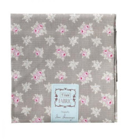 Тканина для рукоділля теплого сірого кольору Джейн 55х50 см від Tilda