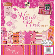 Набор бумаги Haute Pink, 30х30 см, 24 листа от компании DCWV