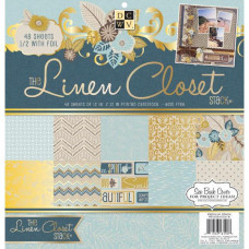 Набор бумаги Linen Closet, 30х30 см, 24 листа от компании DCWV