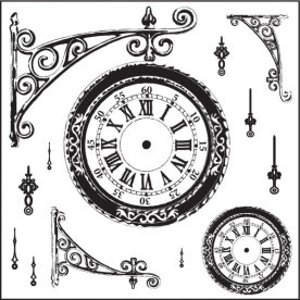 Набор акриловых штампов Timeless Memories, Maya Road