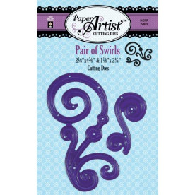 Набір ножів для вирізання Pair Of Swirls, 2 шт від Hot Off The Press