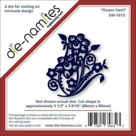 Нож для вырезания Flower Swirl от компании Die-Namites